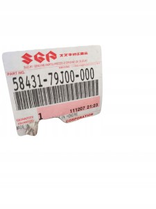 58431-79J00-000 Przedłużenie Oryginał Suzuki