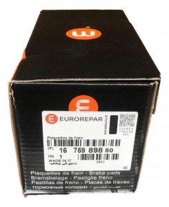 1675989880 Klocki Hamulcowe Tył OE PSA Jumper Iii