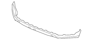 31449340 Spoiler Dolnego Zderzaka Przód Volvo XC40