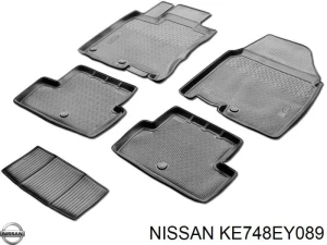 Ke748Ey089 Dywaniki Gumowe Zestaw Nissan Qashqai+2