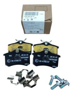 Jzw698451A Klocki Hamulcowe Economy Tył OE Volkswagen Golf Jetta Polo Skoda