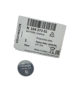 N10437301 Bateria Do Pilota Cr2025 Oryginał OE Volkswagen Audi Seat Skoda