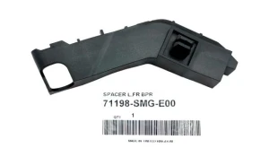 71198-SMG-E00 Ślizg Zderzaka Lewy Przód Oryginał OE Honda Civic VIII