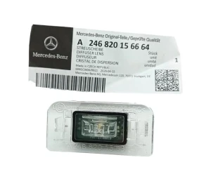246820156664 Lampka Podświetlenia Tablicy Rejestr Oryginał OE Mercedes Benz