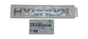 86320D7500 Emblemat Napis Hyundai Oryginał OE Hyundai Tucson 18-