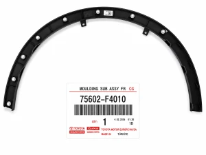 75602F4010 Listwa Błotnika Przód Lewa Oryginał OE Toyota Chr Ax10 2016-2022