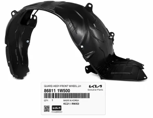 868111W500 Nadkole Przód Lewe Oryginał OE Kia Rio Iii Ub 2016-2017