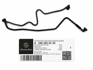 2465010125 Odpowietrzający Przewód Chłodnicy Oryginał OE Mercedes Benz