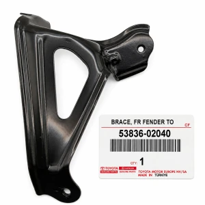 5383602040 Wspornik Błotnika Przedni Lewy Oryginał OE Toyota Corolla