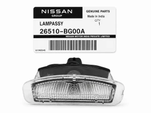 26510BG00A LAMPKA OŚWIETLENIE TABLICY REJESTRACYJNEJ ORYGINAŁ OE NISSAN