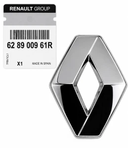 628900961R EMBLEMAT ZNACZEK GRILLA PRZÓD ORYGINAŁ OE RENAULT CLIO V KANGOO